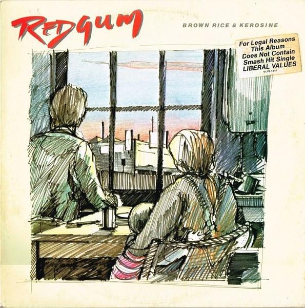 LP Record REDGUM - Brown Rice & Kerosine ELPS4257 Epic 1981 Australia Rock Used