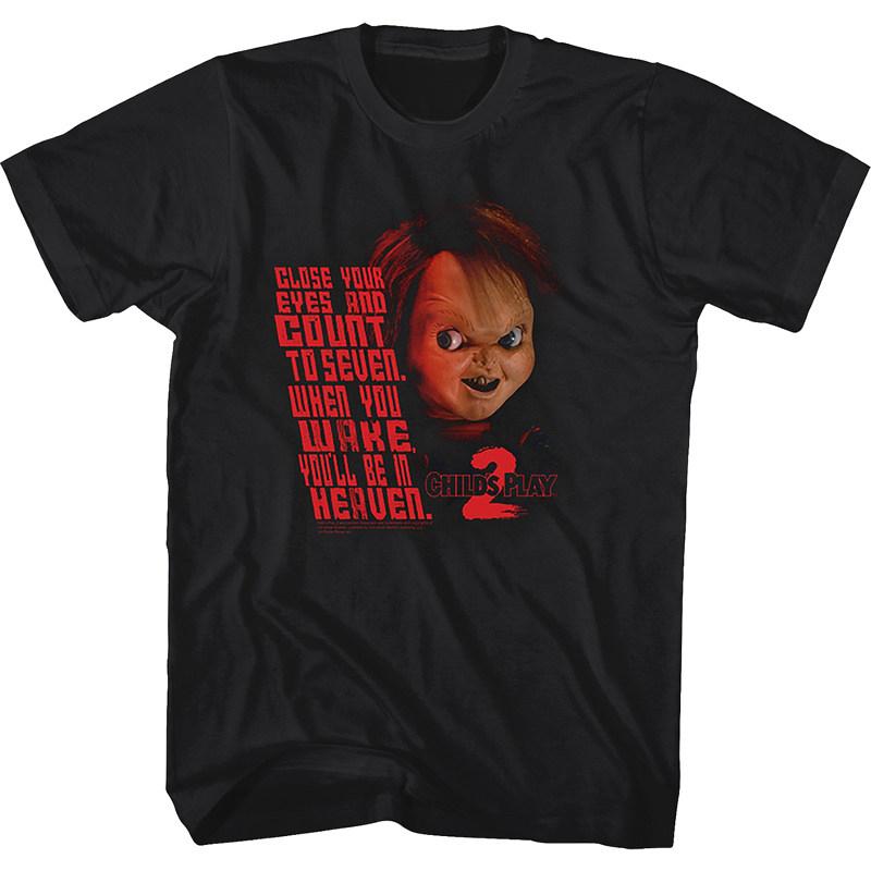 1988 Child s Play Movie Ghost Returns, Casual T-shirt, Men s and Women s Luxury Band Brand S разноцветный