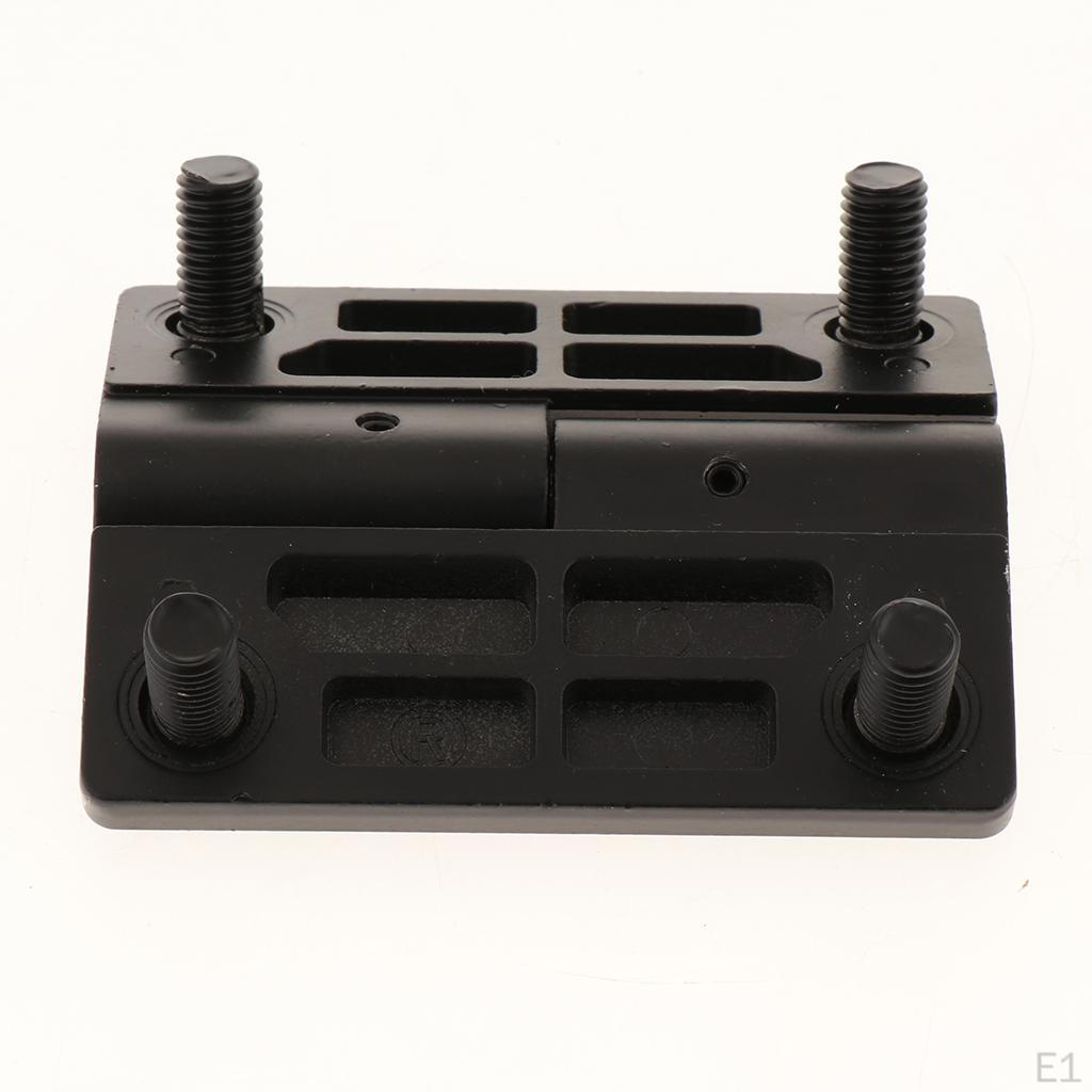1 PIECE Black Flat Hinge for Heavy