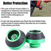 Fork Frame Sliders CNC Aluminum Front Fork Frame Sliders Wheel Crash Protector Motorbike Falling Universal for Motorcycles Motorbikes Moped