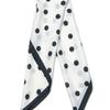 DOYOUKNOWMC ALL SEASON Golf Thick Dot Print White Scarf