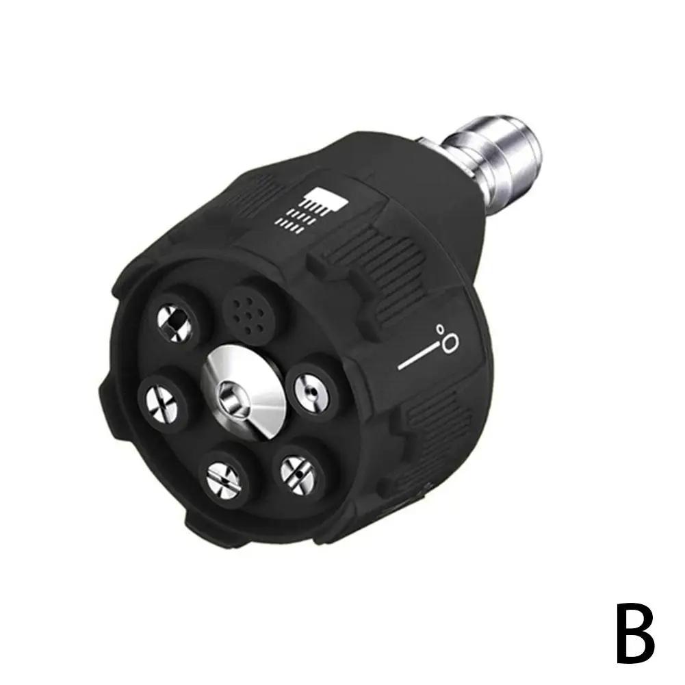 

Универсальная насадка для мойки высокого давления 4000 фунтов на квадратный дюйм, вращение 0, 15, 25, 40, 65 градусов, вращение, полив, ополаскивание, мыло, доступ к наконечнику насадки