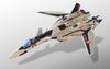 TAMASHII NATIONS DX Chogokin Macross Plus Full Set Approximately and Movable Figure YF-19 Pack, 250mm, Die-cast, ABS, PVC, Pre-painted
