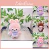 17cm Sweet Soft Plush Mochi Mochi Rabbit Keychain Cute Bag Charm For Kids Accessories