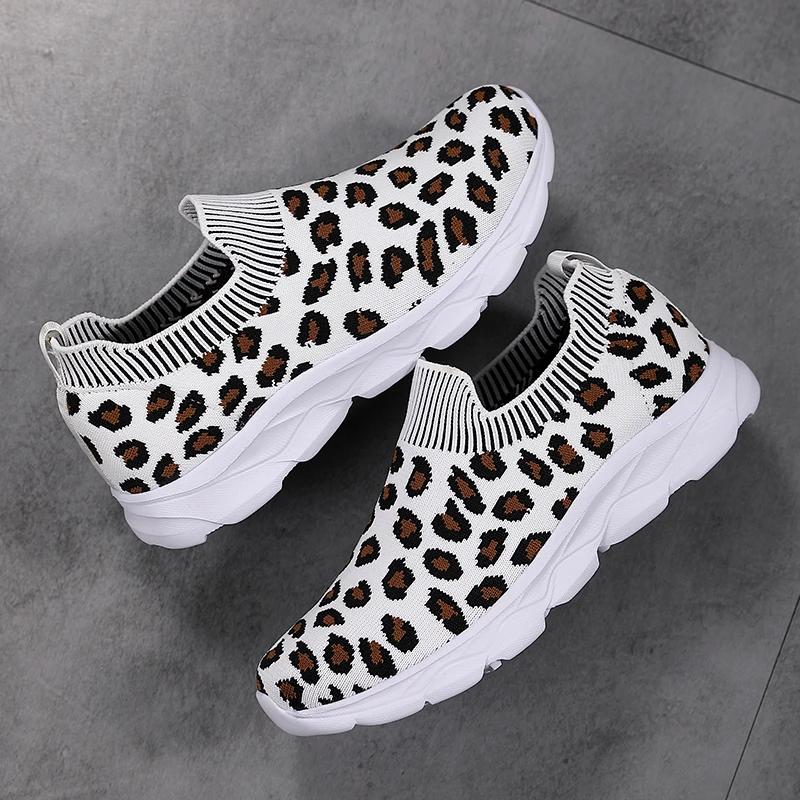 Модная женская обувь с леопардовым принтом для женщин — фото 4