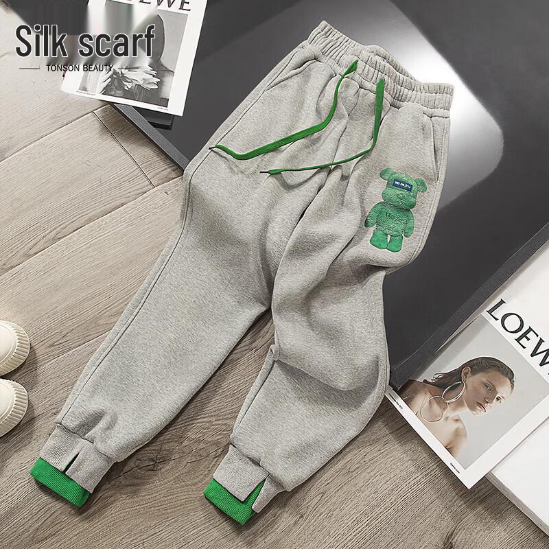 

Женские джоггеры с контрастными вставками и эластичной талией L