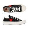 Comme Des Gar Ons Play X Converse Chuck Taylor 70 Low Sneakers