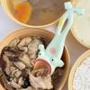 1/2Pcs Big Mouth Frog Ceramic Spoon Long Leg Frog Spoon Mixing Tool Humorous Kitchen Tabletop Accessory