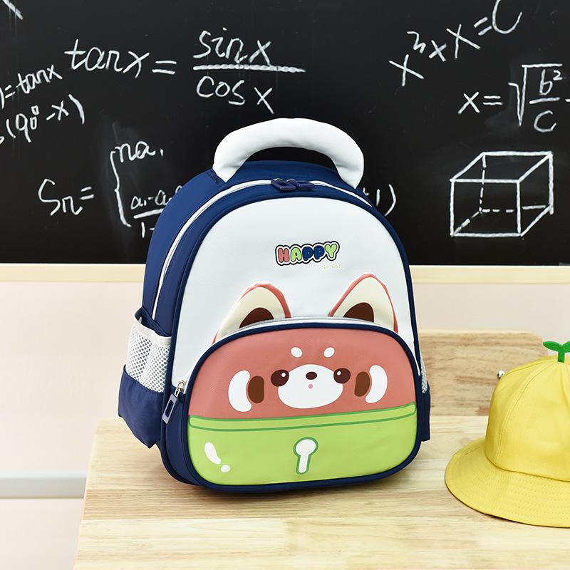 New kindergarten schoolbag cartoon large-capacity backpack fashionable children's backpack boys cute spine backpack