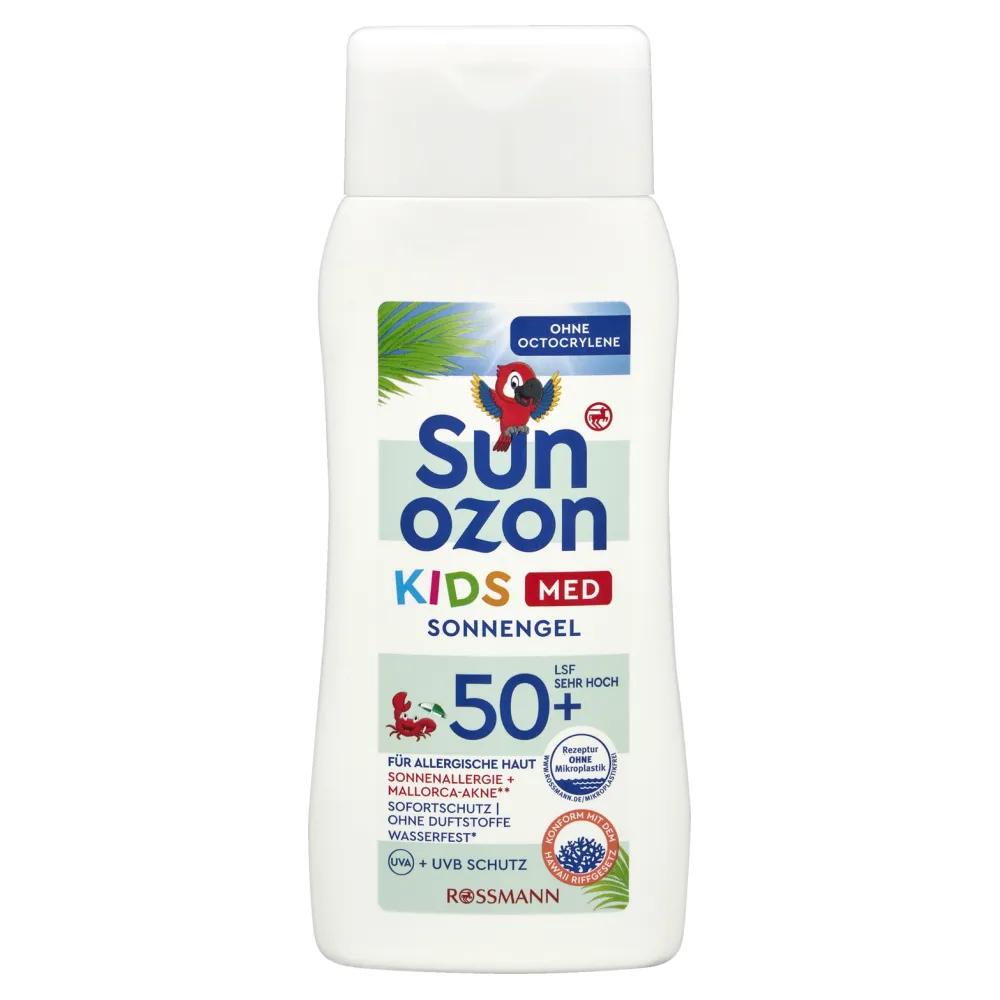 ROSSMANN sunozon Kids MED Sun Gel SPF50+, 200ml