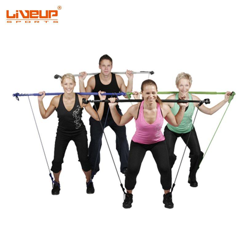 

Multi-functional Resistance Stick for Yoga, Pilates, and Strength Training светло-серый