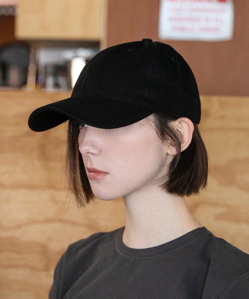 Chaebteo Casual Washing Ball Cap-Black