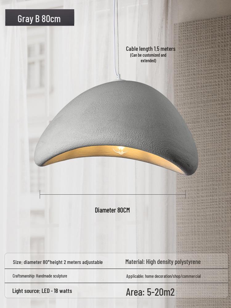 Wabi-Sabi Designer Chandelier for Yuanbao Coffee & B&B