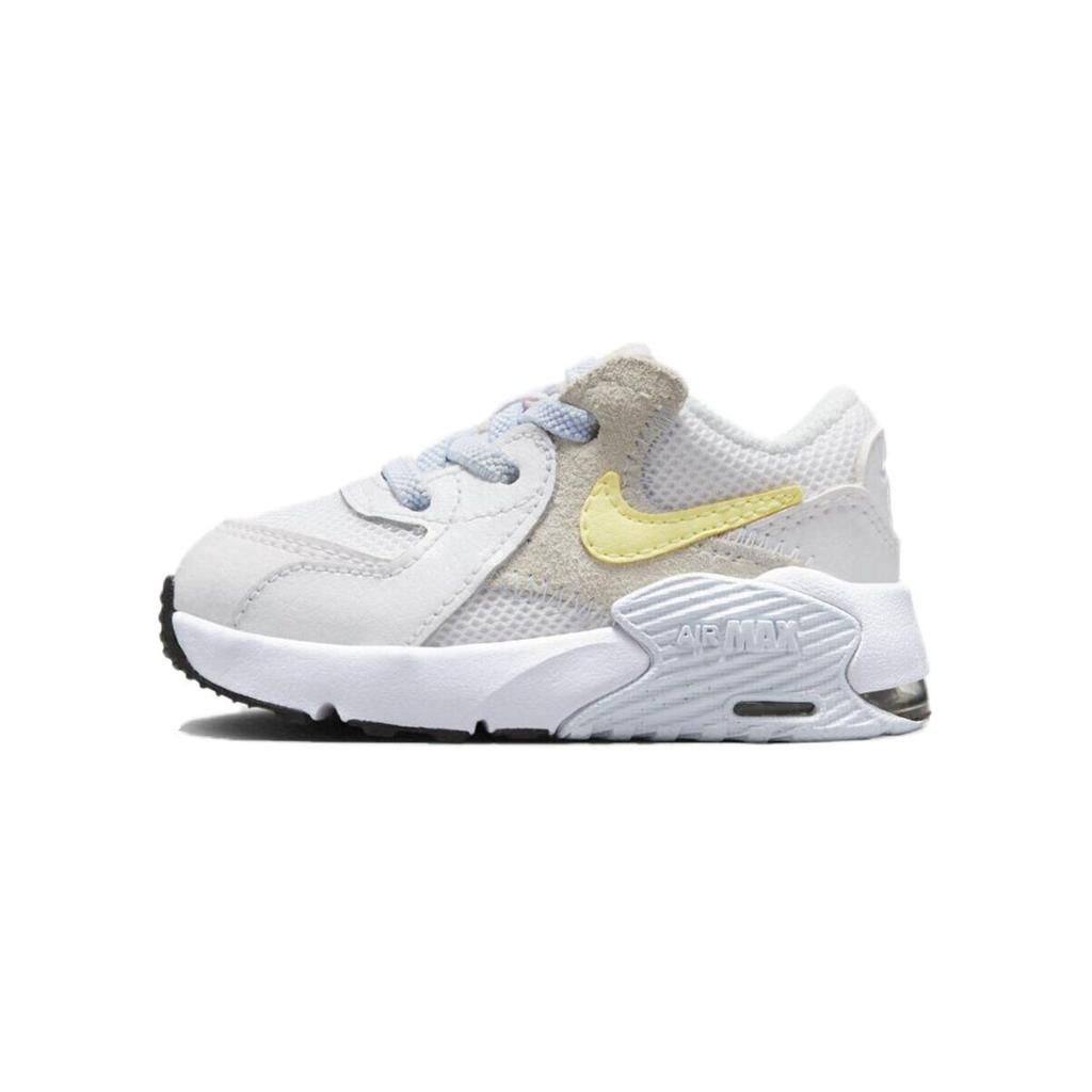 Nike Air Max Excee TD White Citron Tint Baby Sneakers CD6893-118