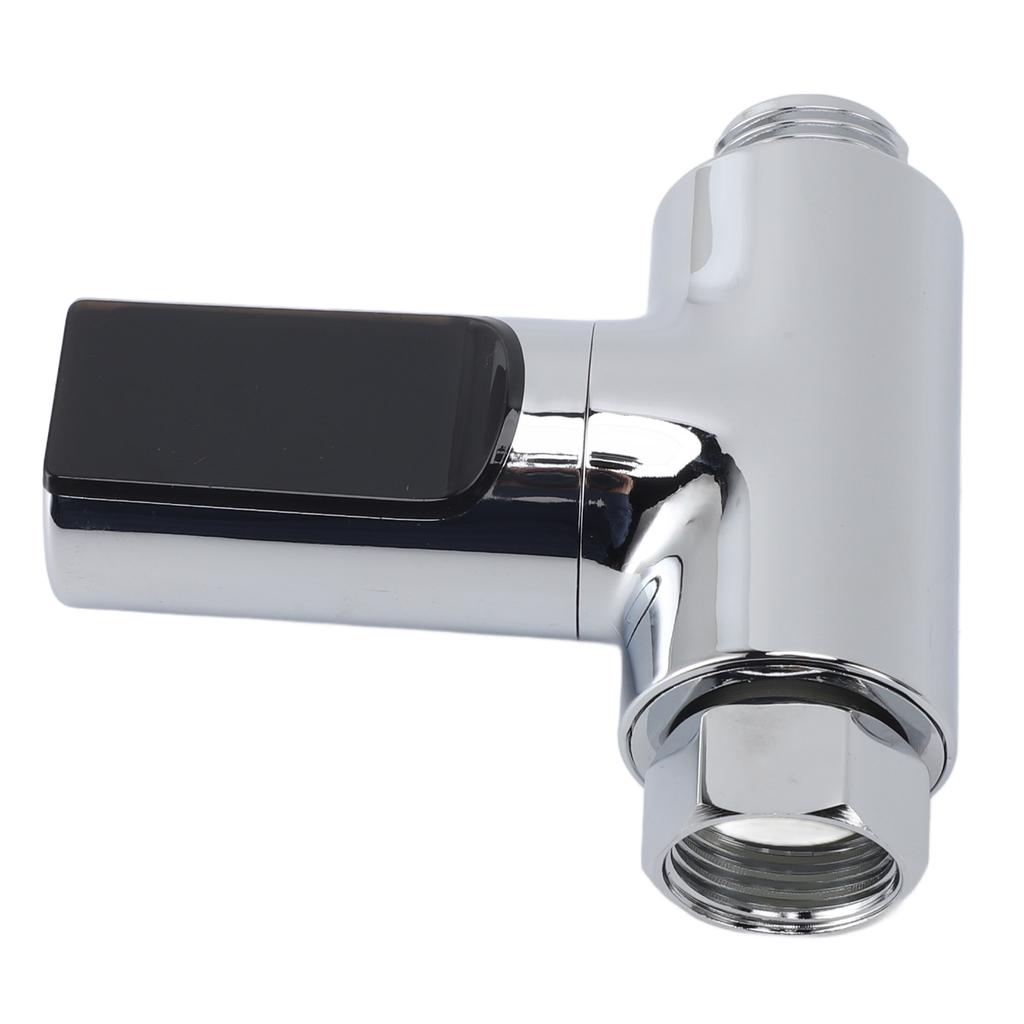Shower Thermometer LED Display Water Temperature Meter Electroplate ABS Shower Water Thermometer