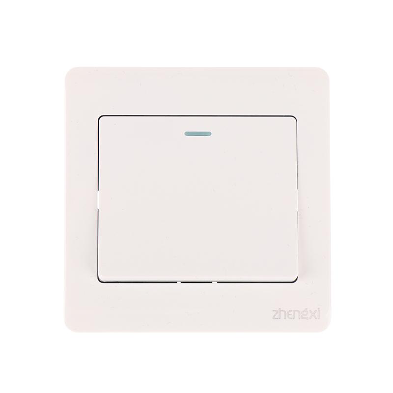 Interruttore Della Luce A Levetta 1 Via 10A - Design Nero Incasso Per Parete, Sicuro E Resistente