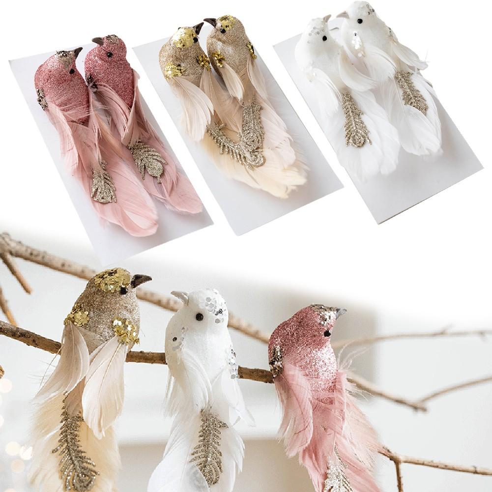 Simulation Foam Birds 15CM for Holiday Decoration and Floral Arrangements