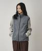 Thermal Reversible Fleece Vest Heather Grey