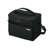 Thermos Soft Cooler 5L All Black Cooler Bag Insulation Foldable and Compact Fabric Box Type ALB 5-Layer Water-Repellent RFD-0051
