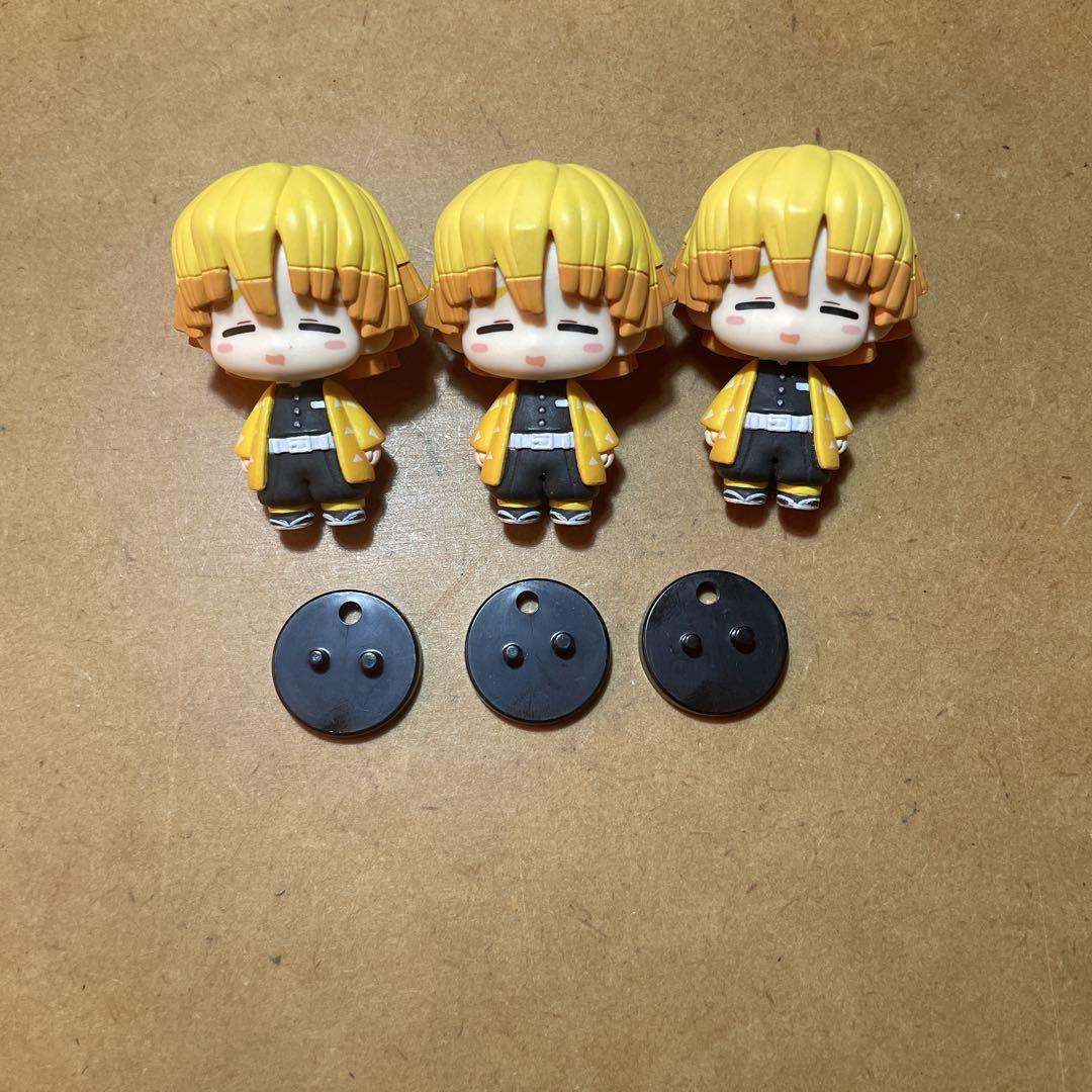 

[USED] Demon Slayer: Kimetsu no Yaiba Zenitsu Agatsuma Namco Prize Figure Set of 3