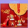 Creative Cartoon Lucky Fortune God Keychain Adorable Car Chain Doll Backpack Charm