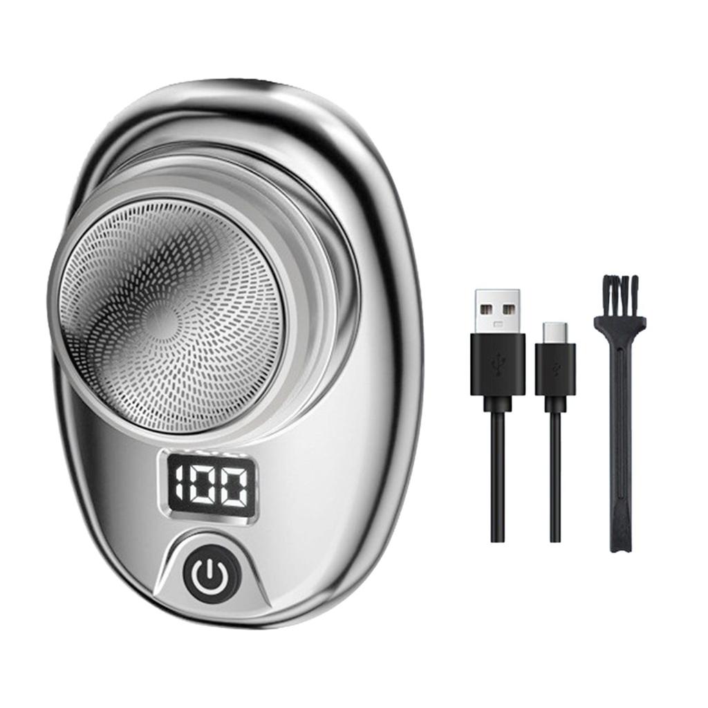 Mini Electric Shaver for Men Beard Compact Lightweight Mini Electric for Men for Travel Leg Office Home Mustache
