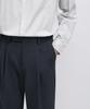 Musinsa Standard Real Wide Hidden Banding Slacks [Iron Gray]