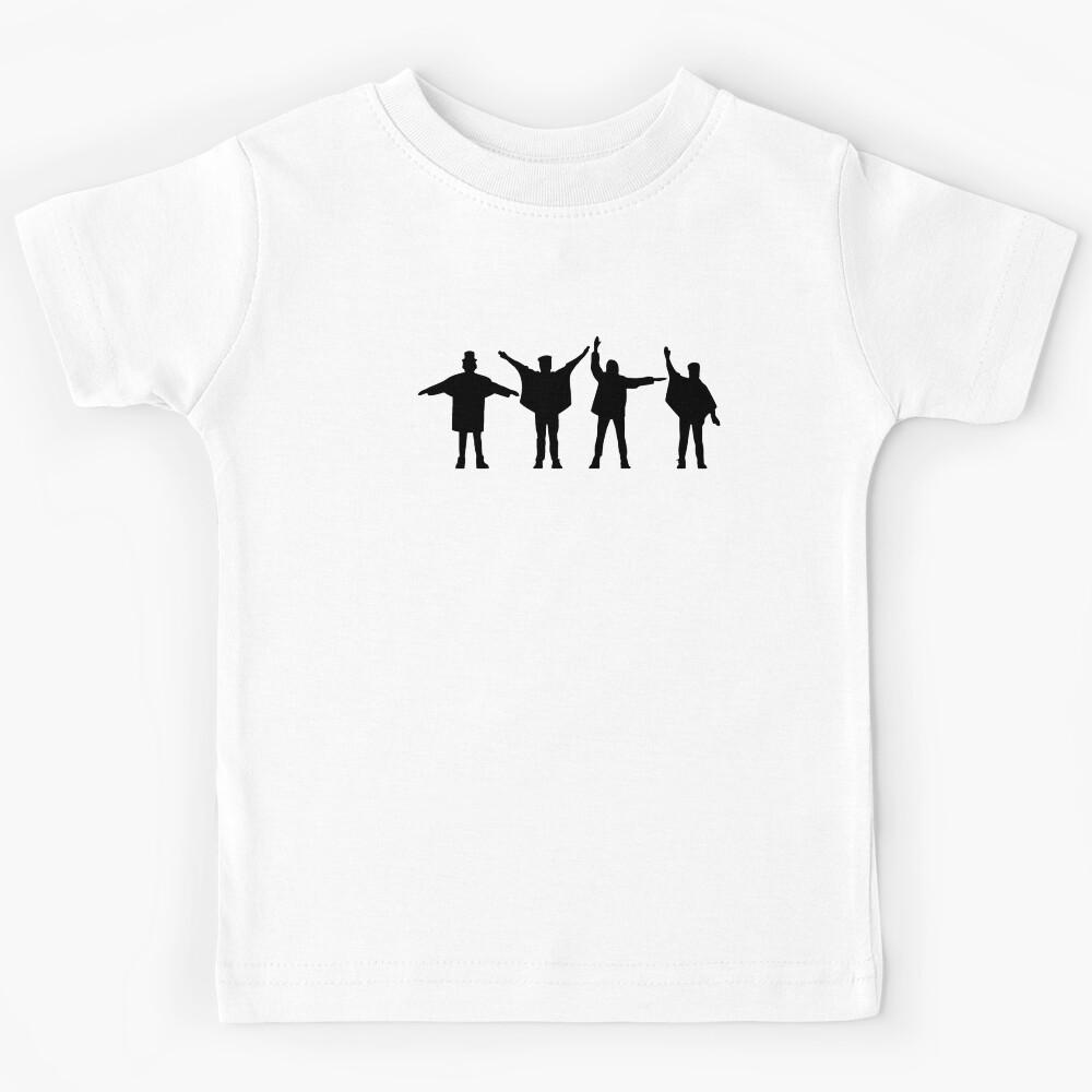 Help! - Black Silhouette Kids T-Shirt 150