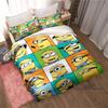 Cartoon (Despicable Me) Printed Bedding Set — Duvet Cover & Pillowcase Set — A Deluxe Gift for Teens, Girls, and Boys