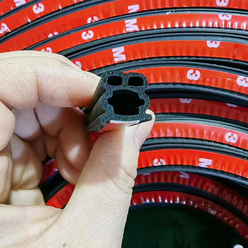 Třívrstvý silný těsnicí pásek pro automobily, zvuková izolace dveří