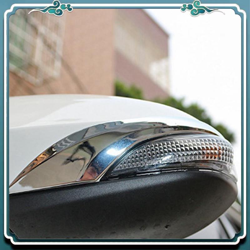 ABTU-ABS Chrome Side Turn Signal Mirror Covers Rearview Cover Trim For Toyota Aqua Prius C 2015- Car Accessories