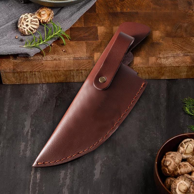 Cuțit de măcelar forjat de 6 inci Cuțit de dezosat Cuțit de bucătar Cuțit de bucătărie din oțel inoxidabil Cuțit pentru carne