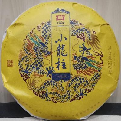 Malý dračí sloup * 2021 TAETEA Menghai Dayi Pu-erh Tea Zralý Puer Tea 357g