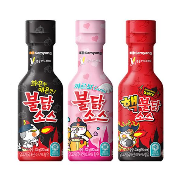 Samyang Buldak Hot Chicken Sauce Set