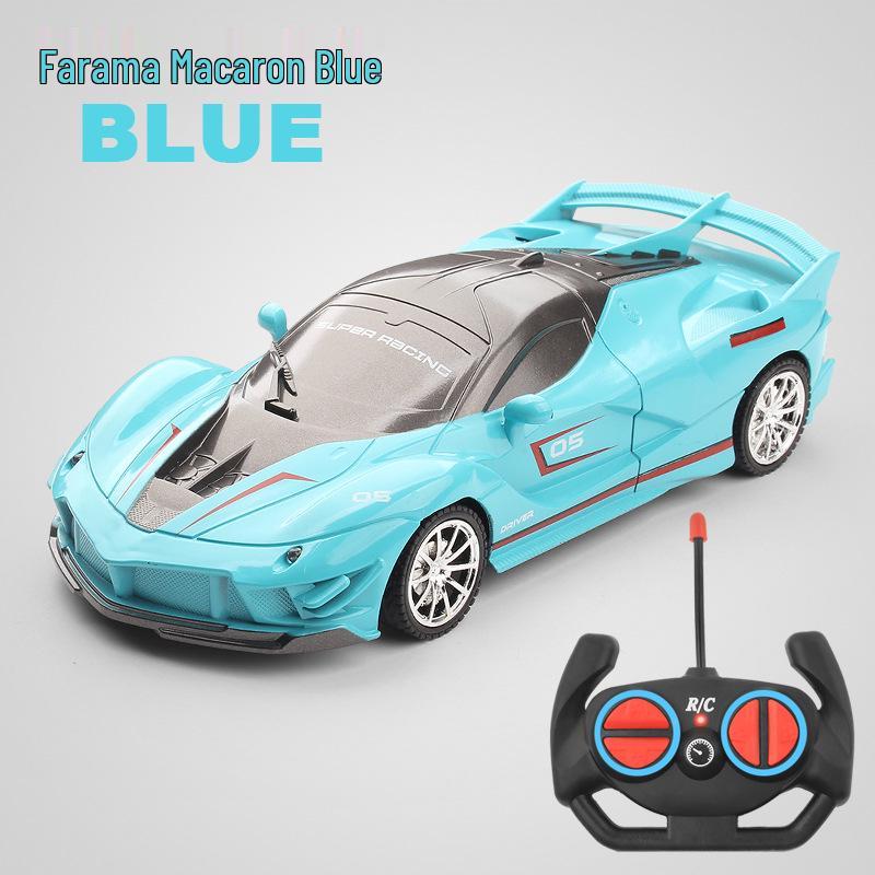 High-Speed Remote Control Drift Car with Lights - Racing Boy Toy Electric Model