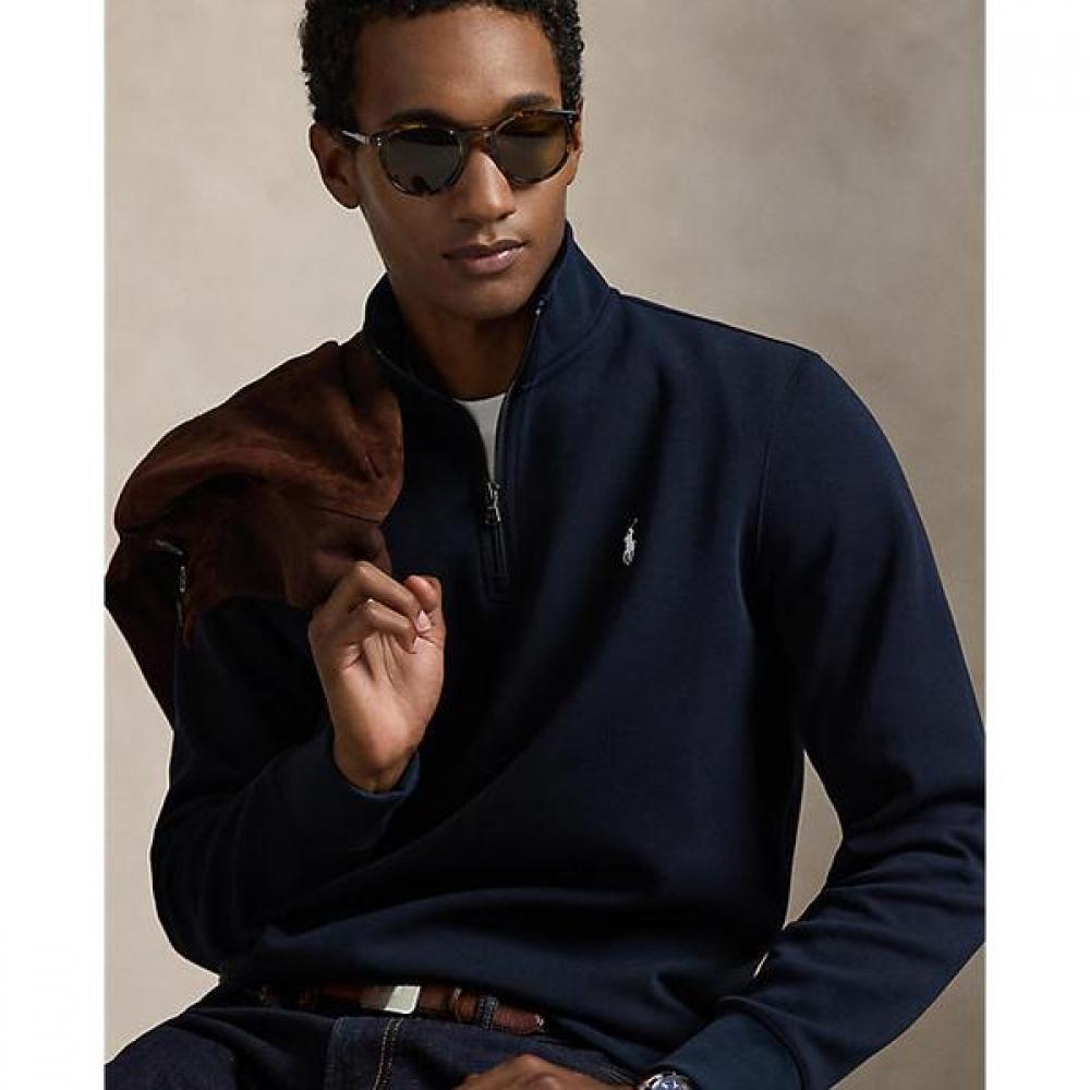 Polo Ralph Lauren Men S Double Knit Quarter Zip Pullover  Mnpokni16824666400 