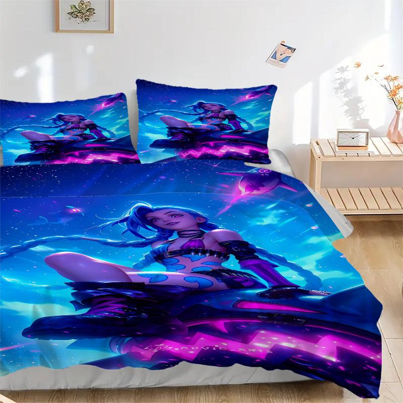 3Pcs Galactic Star Guardian Bedding Sets For All Sizes New 3D Printed Bed Cover Comforter Duvet Cover Pillowcase Bedroom Decoration