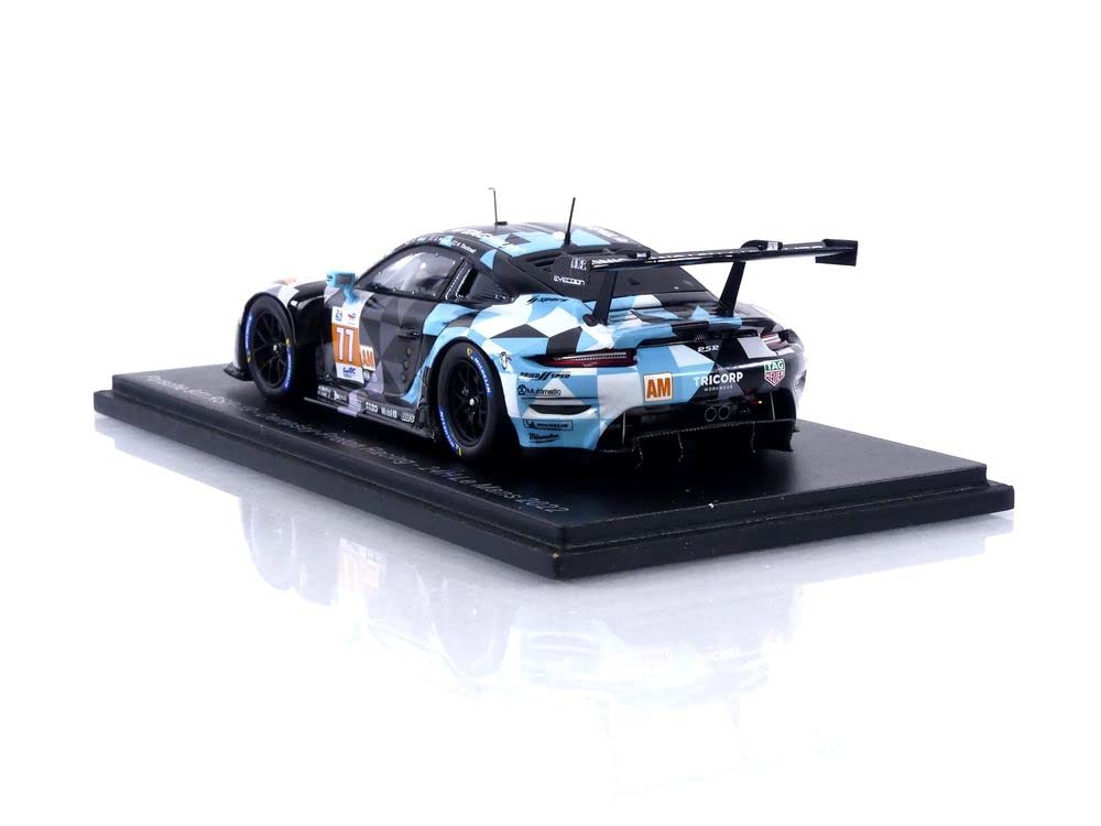 Spark Porsche 911 Dempsey Proton 2022 Le Mans 24H Tincknell 1/43 RSR-19 #77 C. Read/S. Priaulx/H.
