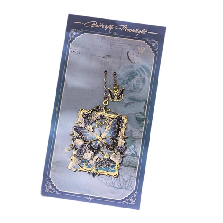 Metal Bookmarks for Book Reading Hollow Butterfly Page Marker Creative Bookmarks Stylish Book Markers Retro Bookmarks