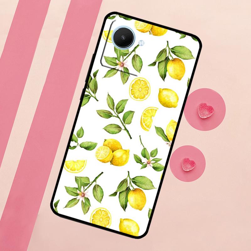 Lemon Fruit For Realme 15 Pro 10 11 12 13 14 Pro Plus GT7 C67 C65 C63 C61 C55 C53 C51 C35 C71 C75 Case