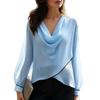 Dames Bohemian Kantafwerking Katoen Linnen Mouw Blouse voor Vakantie