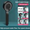 Pressurized Rain Shower Head Set for Bathroom and Home