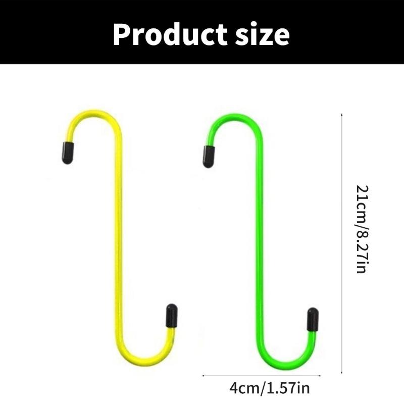 Uprgades Metal Brake Caliper Hangers with Rubber Tips Automotive Suspension Tool Car Brake Caliper Hooks for repair man