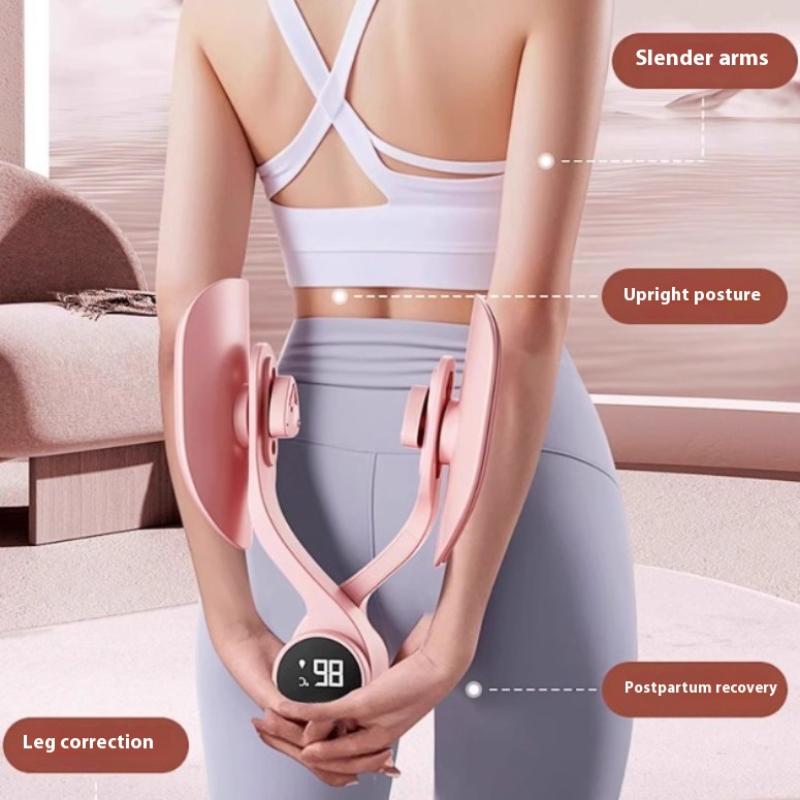Pelvic Floor Muscle Trainer With Counter Thigh Master Adjustable Leg Exercises Device For Postpartum Recovery Leg Butt Training