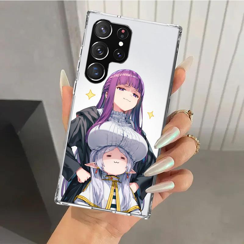

Frieren Beyond Journeys End Phone Case for Samsung Galaxy S26 S24 S23 Ultra S25 Edge S22 S21 Plus S20 FE + Soft Print Shell Fund Samsung S20 FE