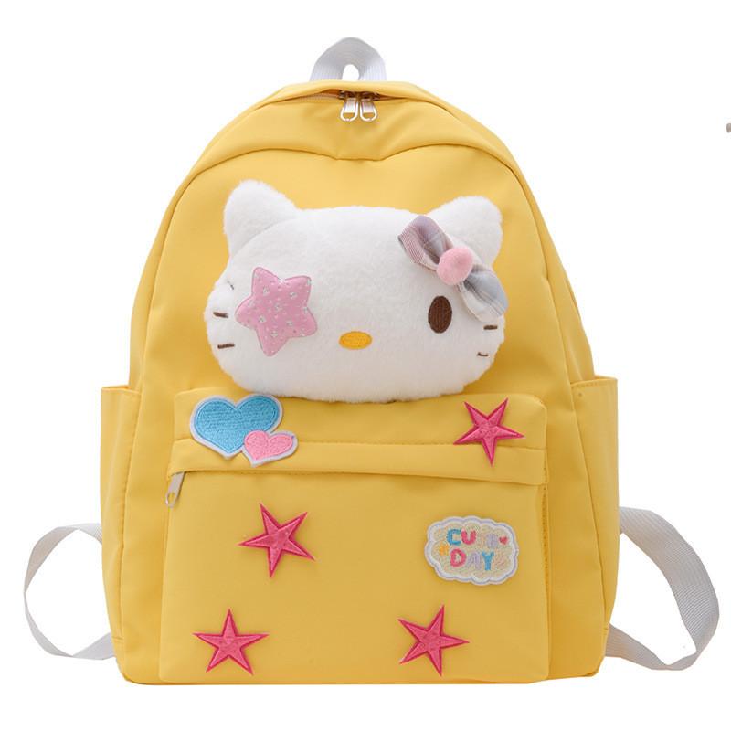 Printing Waterproof Backpack Durable Nylon For Kids Gift Schoolbag