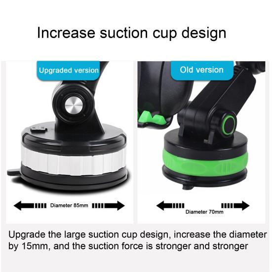 Handyhalter mit 360 Ständer Ladedesign Anschluss Ergonomische Verriegelung Einstellbar Faltbar Grad Drehung Auto