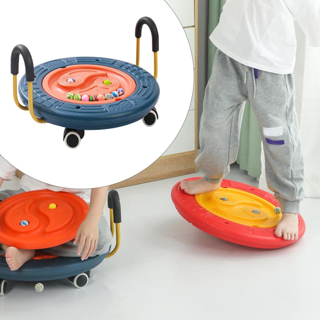 Balance Board Scooter for Indoor Use with Handles Children