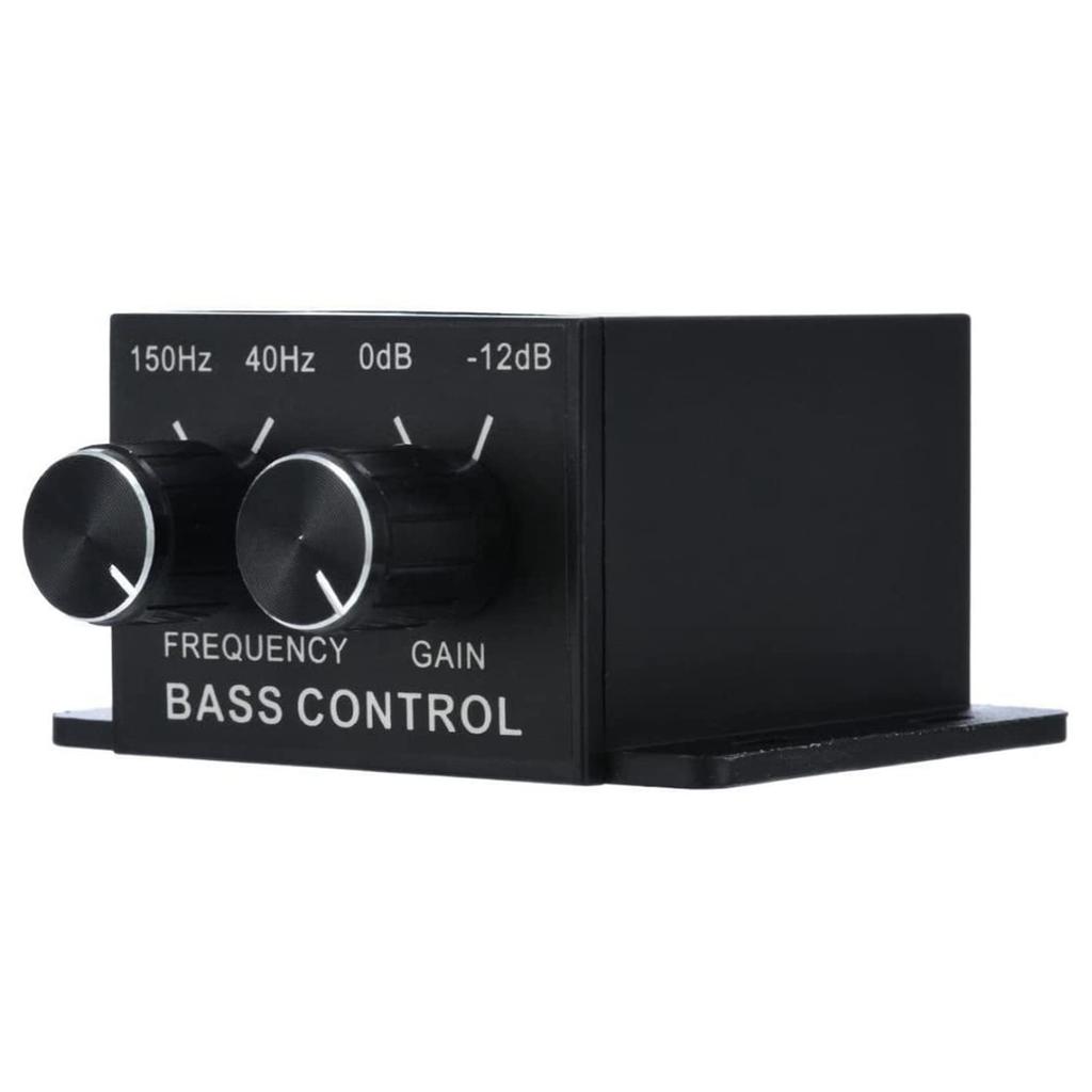 Car Audio Regulator Amplifier Base Subwoofer Stereo Equalizer Controller 4 RCA