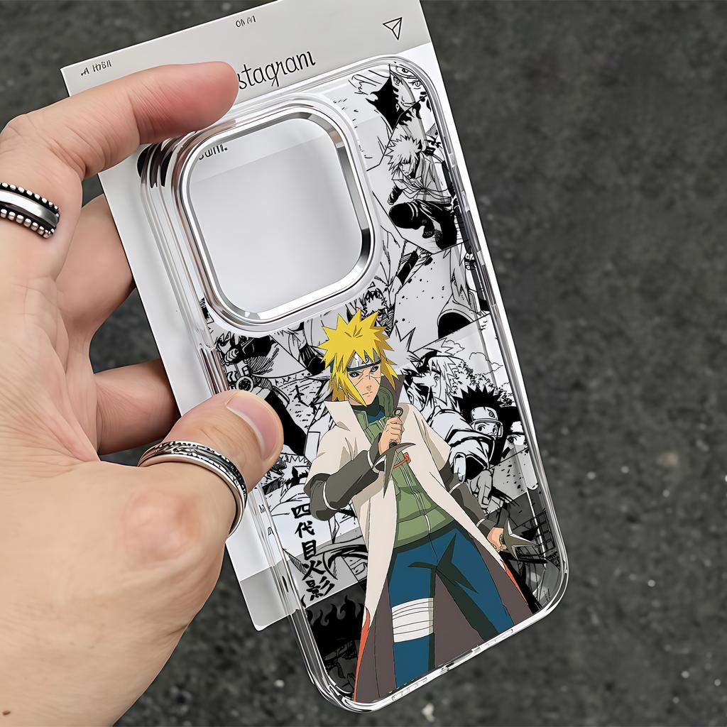 Anime Minatos Namikazes Phone Case for Samsung Galaxy S26 S25 S24 S23 S22 S21 S20 Note20 FE Ultra Edge Plus 4G 5G Clear